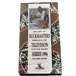 Buckmasters Television Series 1996 Volume Eight VHS Cassette Tape